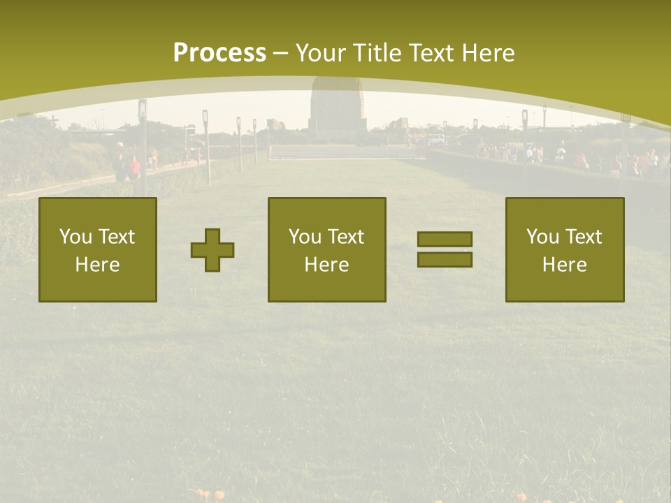 Jones Beach Structure - Long Island, New York PowerPoint Template