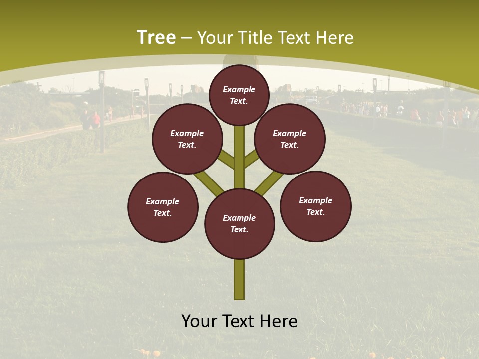 Jones Beach Structure - Long Island, New York PowerPoint Template