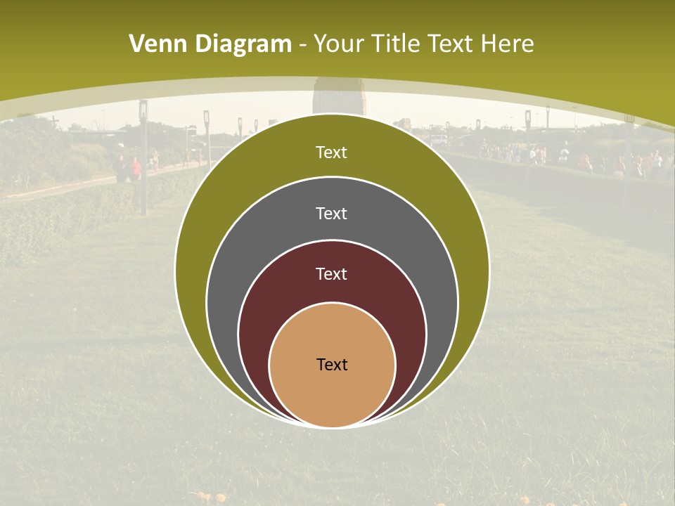 Jones Beach Structure - Long Island, New York PowerPoint Template