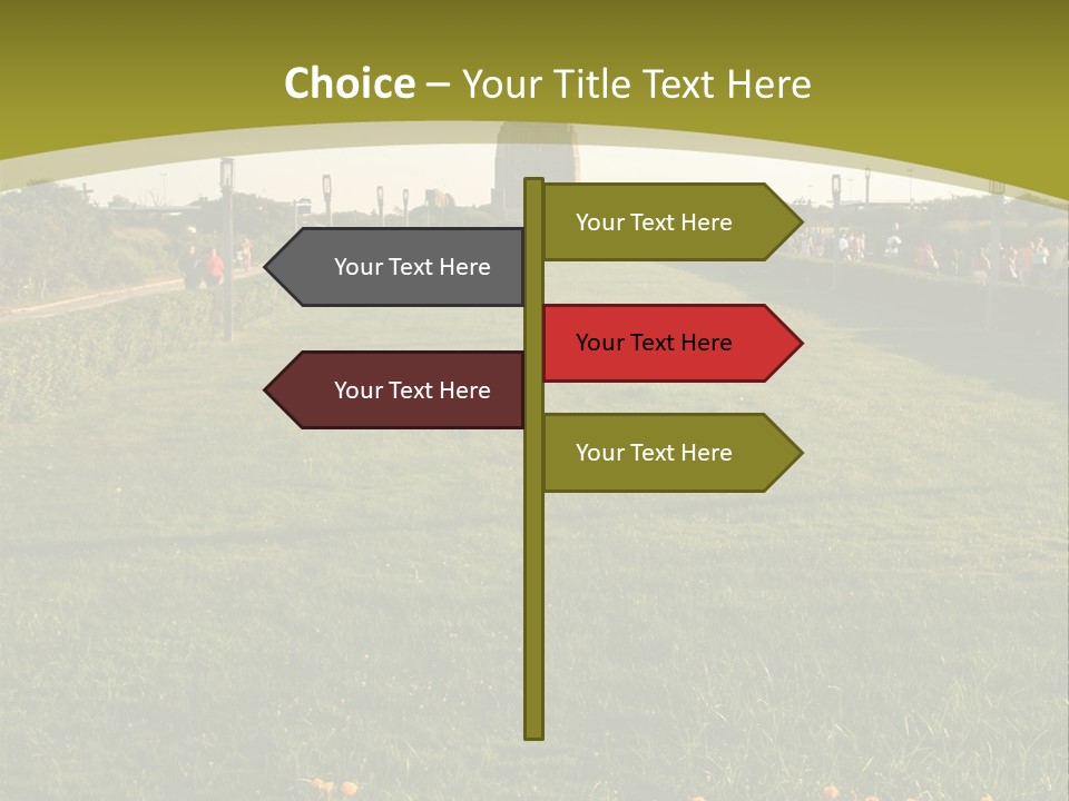 Jones Beach Structure - Long Island, New York PowerPoint Template