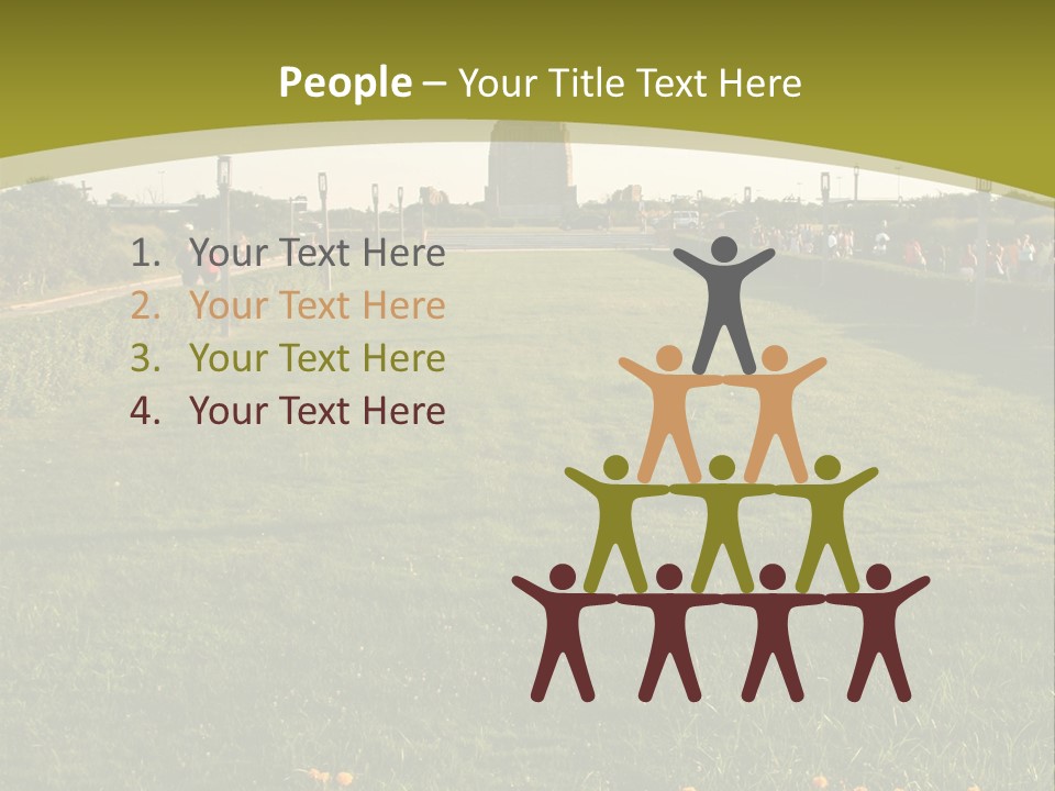 Jones Beach Structure - Long Island, New York PowerPoint Template