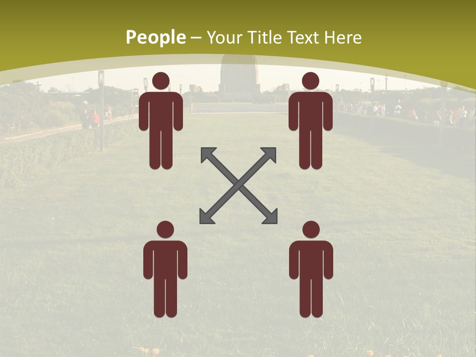 Jones Beach Structure - Long Island, New York PowerPoint Template