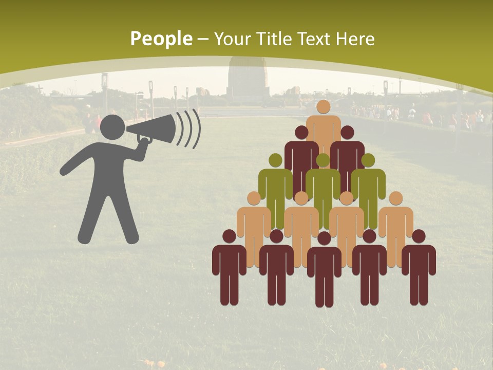 Jones Beach Structure - Long Island, New York PowerPoint Template