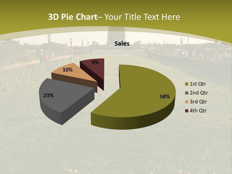 Jones Beach Structure - Long Island, New York PowerPoint Template