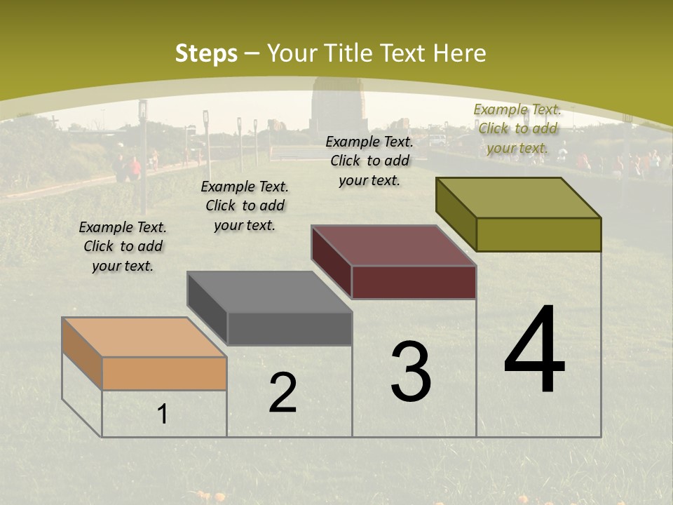 Jones Beach Structure - Long Island, New York PowerPoint Template