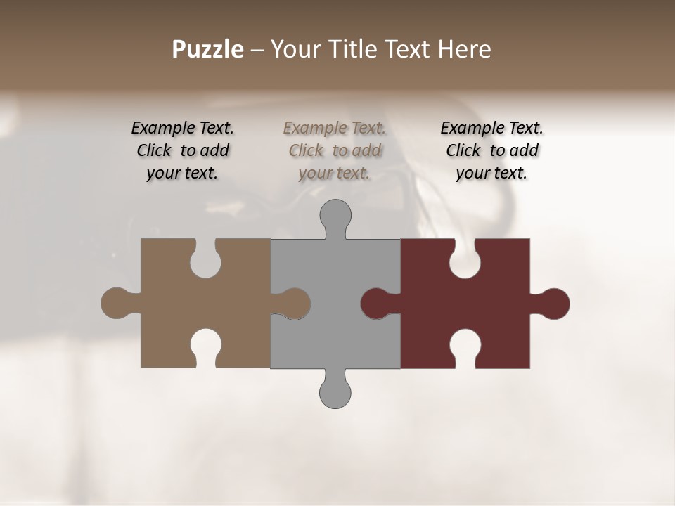 The Face Of A Young Woman Driving As Seen In The Rear View Mirror. PowerPoint Template