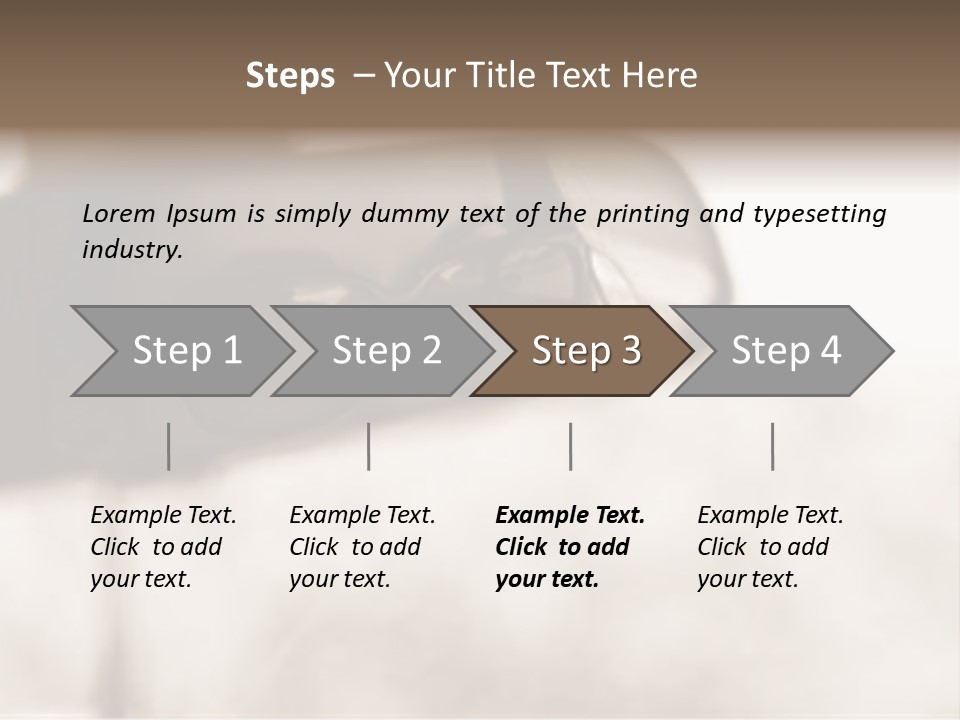 The Face Of A Young Woman Driving As Seen In The Rear View Mirror. PowerPoint Template