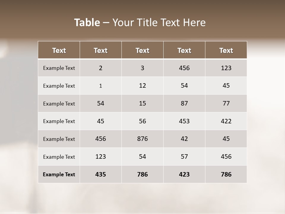 The Face Of A Young Woman Driving As Seen In The Rear View Mirror. PowerPoint Template