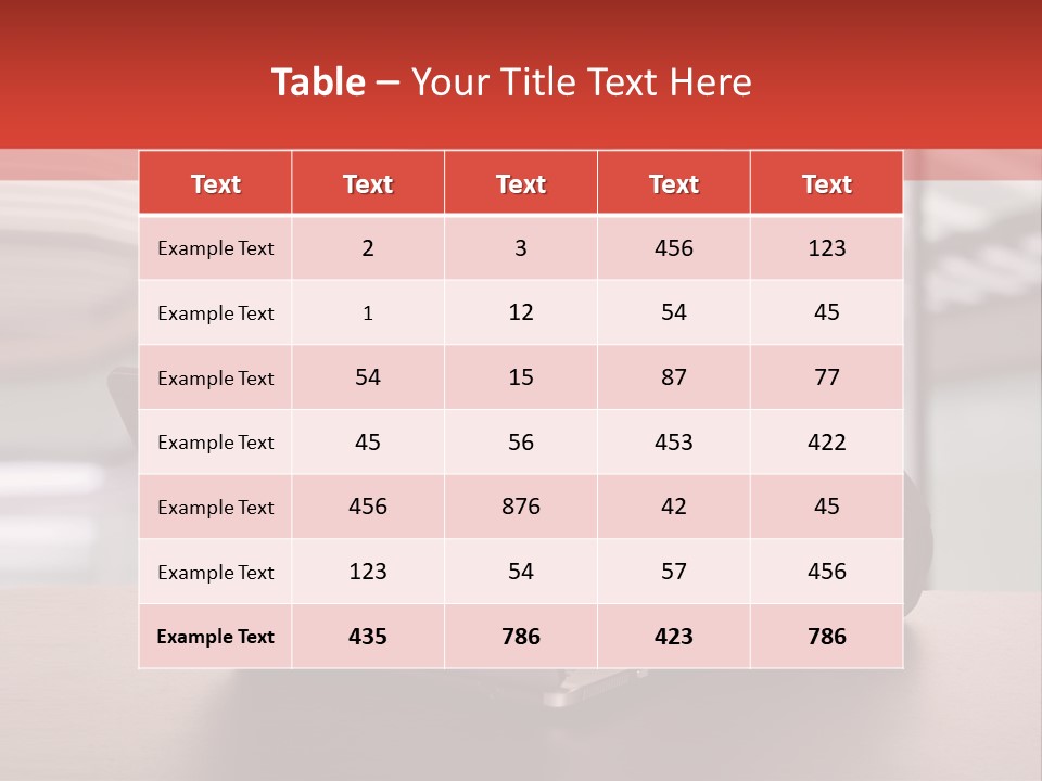 Mature Business Man Working With His Laptop PowerPoint Template
