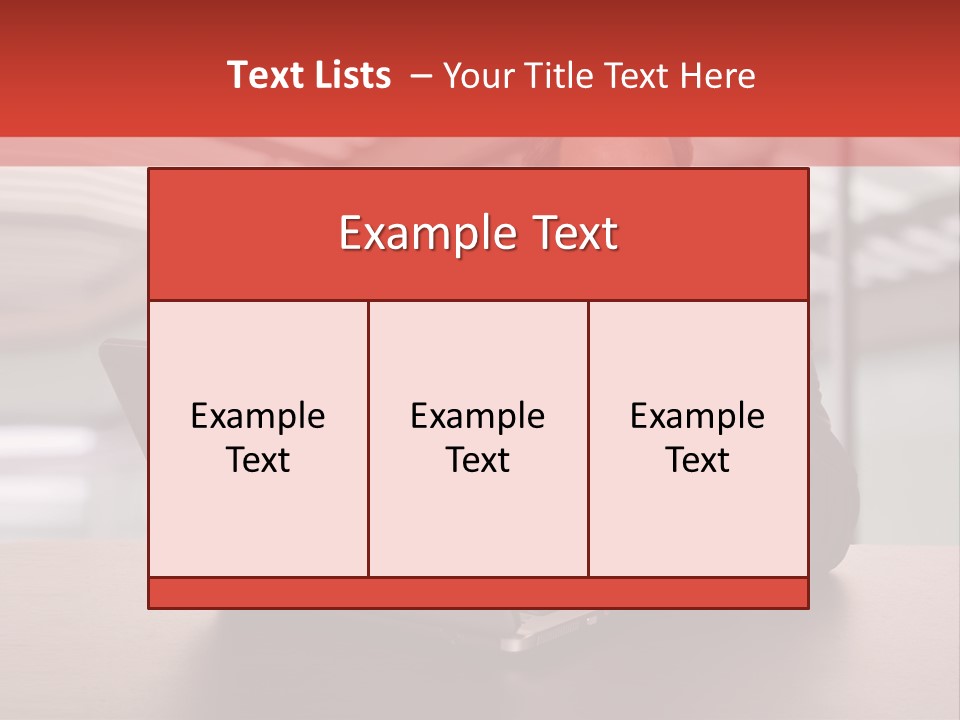 Mature Business Man Working With His Laptop PowerPoint Template