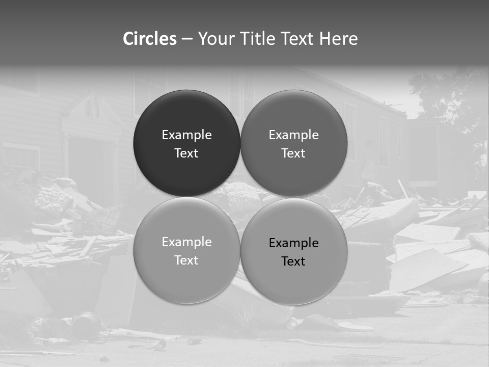 Jefferson Parish, Louisiana.third Week Of August,2006. Nearly One Year Anniversary Post Katrina. PowerPoint Template