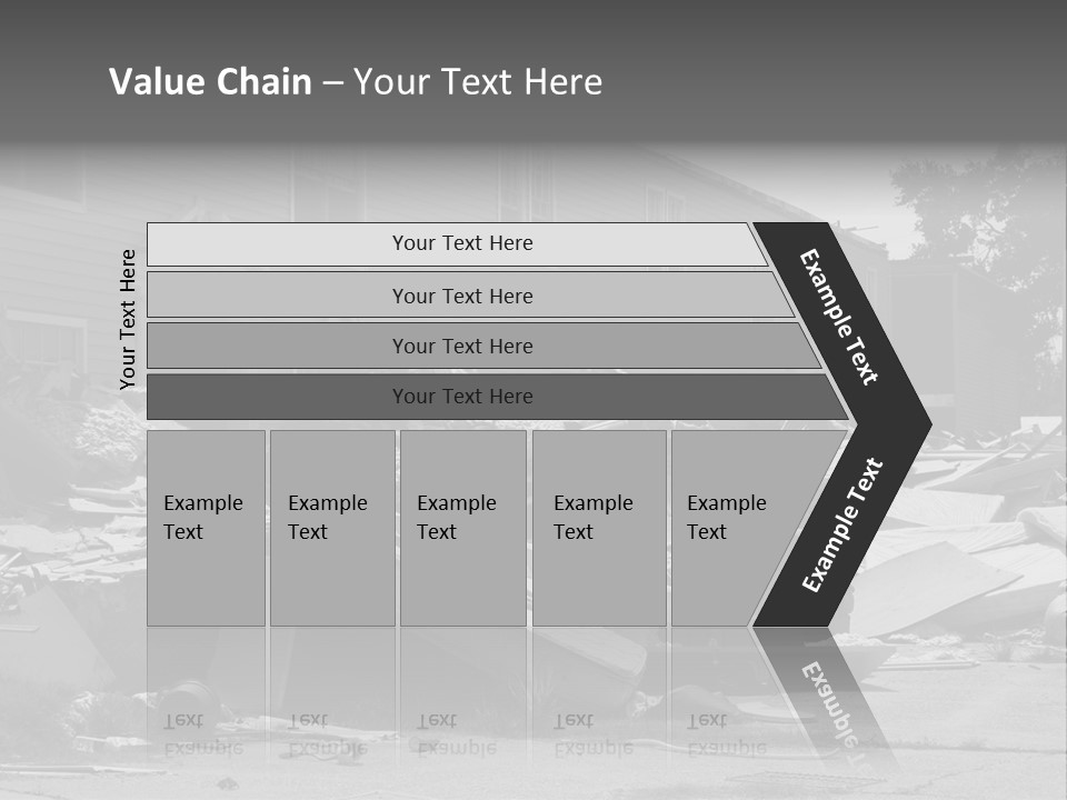 Jefferson Parish, Louisiana.third Week Of August,2006. Nearly One Year Anniversary Post Katrina. PowerPoint Template