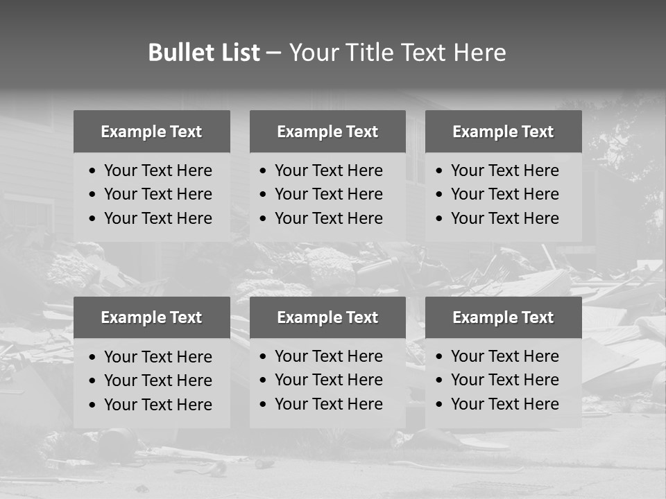 Jefferson Parish, Louisiana.third Week Of August,2006. Nearly One Year Anniversary Post Katrina. PowerPoint Template