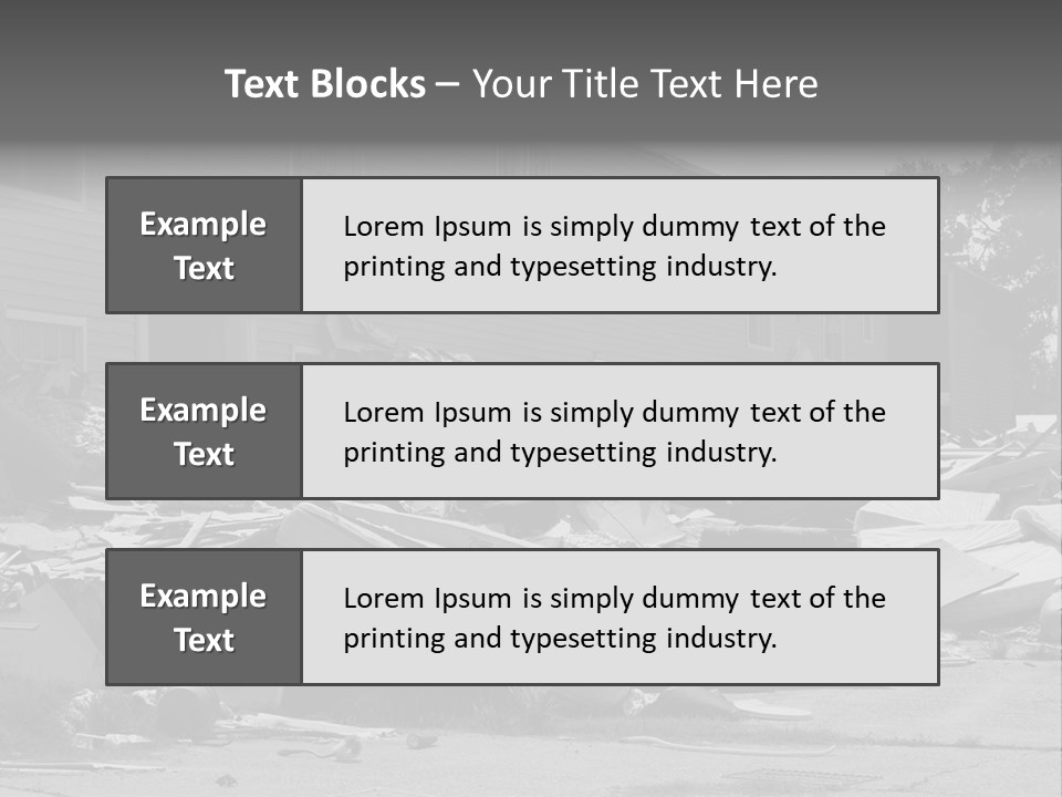 Jefferson Parish, Louisiana.third Week Of August,2006. Nearly One Year Anniversary Post Katrina. PowerPoint Template