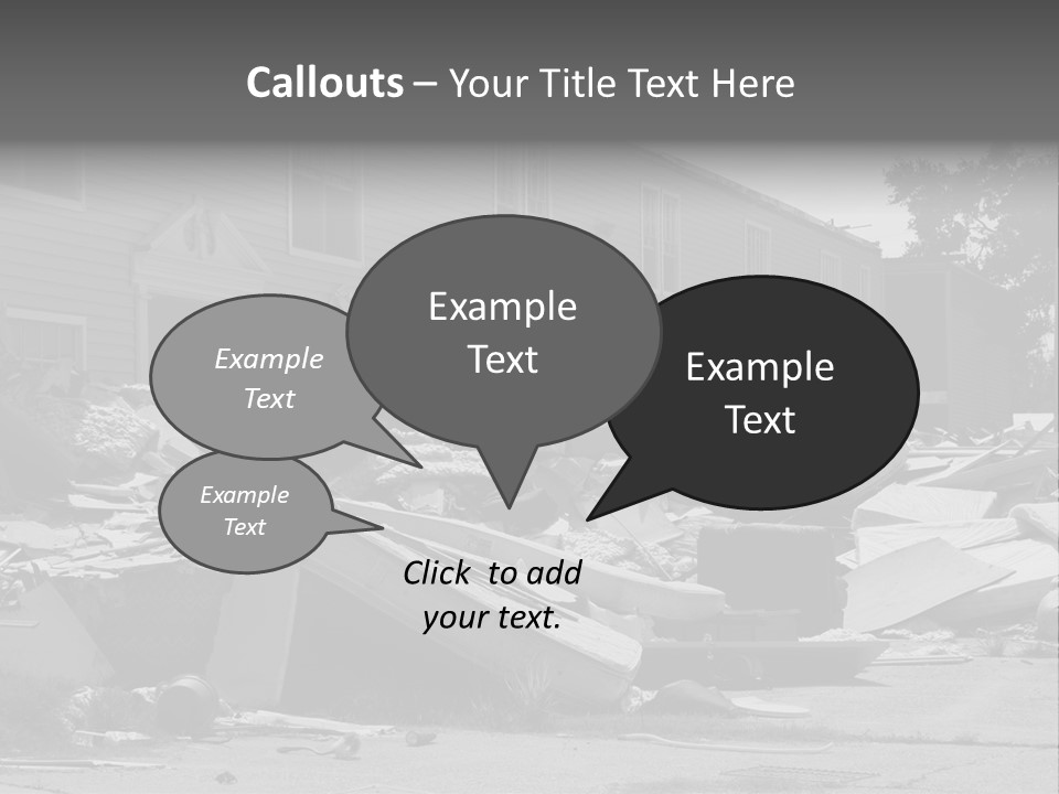 Jefferson Parish, Louisiana.third Week Of August,2006. Nearly One Year Anniversary Post Katrina. PowerPoint Template