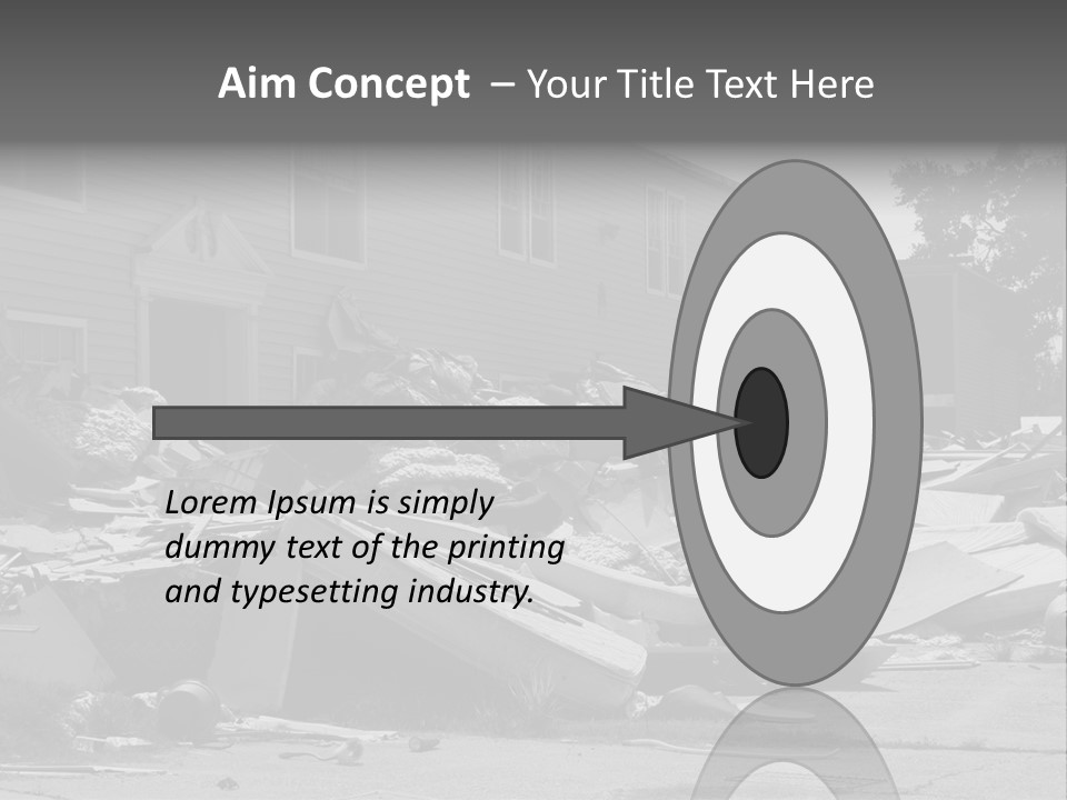 Jefferson Parish, Louisiana.third Week Of August,2006. Nearly One Year Anniversary Post Katrina. PowerPoint Template