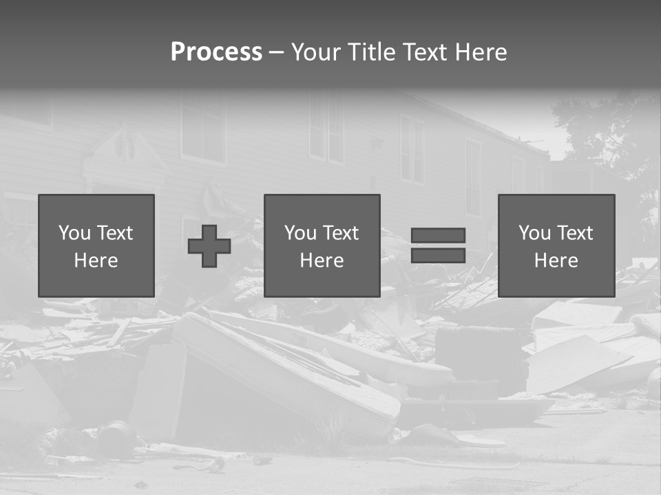 Jefferson Parish, Louisiana.third Week Of August,2006. Nearly One Year Anniversary Post Katrina. PowerPoint Template