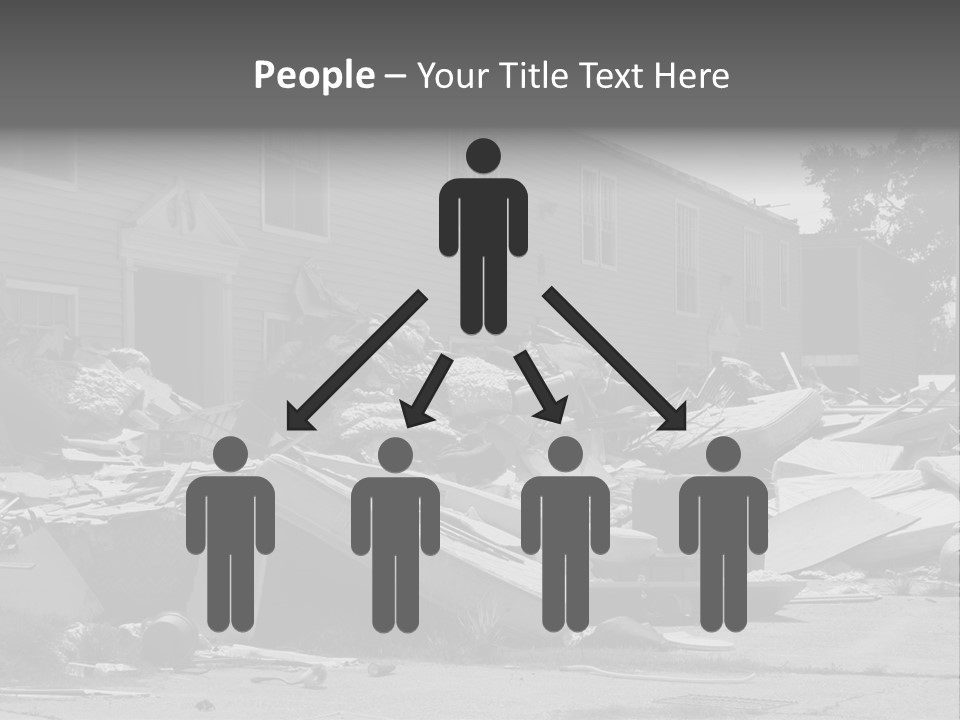 Jefferson Parish, Louisiana.third Week Of August,2006. Nearly One Year Anniversary Post Katrina. PowerPoint Template