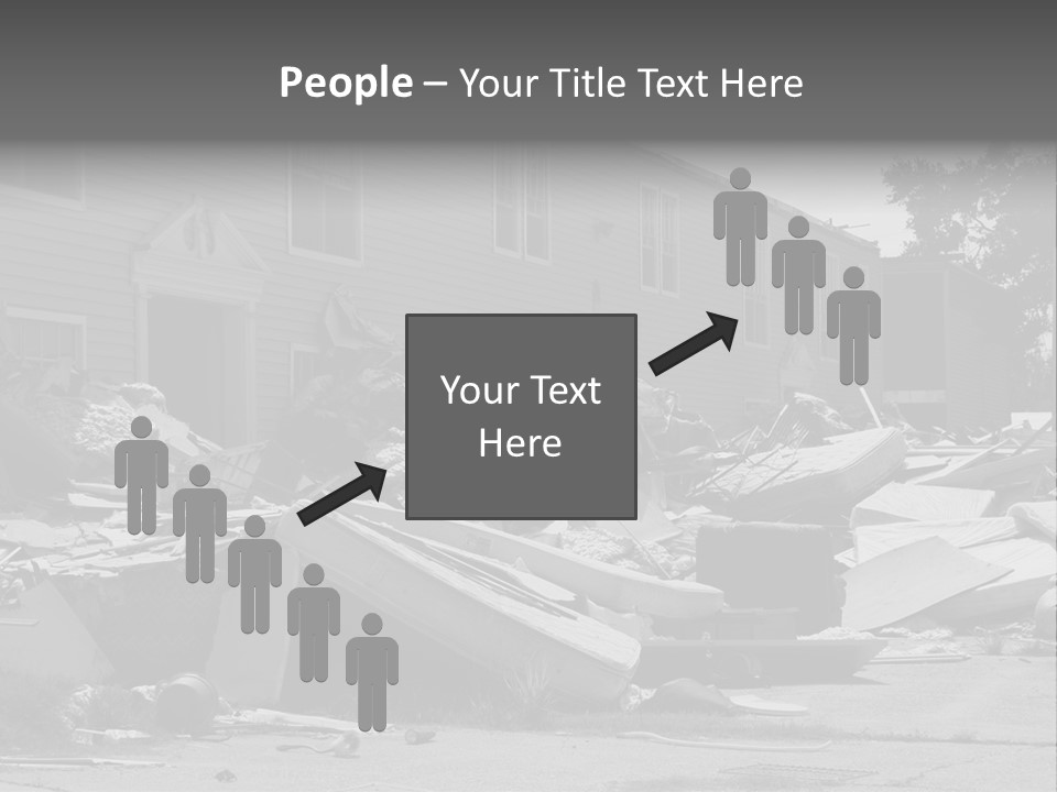 Jefferson Parish, Louisiana.third Week Of August,2006. Nearly One Year Anniversary Post Katrina. PowerPoint Template