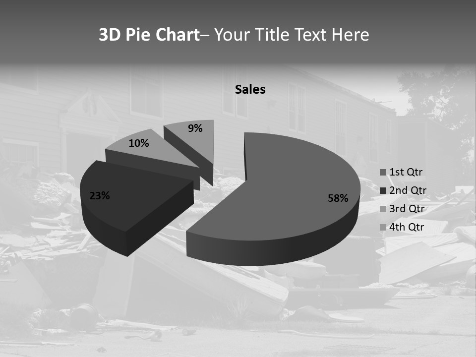 Jefferson Parish, Louisiana.third Week Of August,2006. Nearly One Year Anniversary Post Katrina. PowerPoint Template