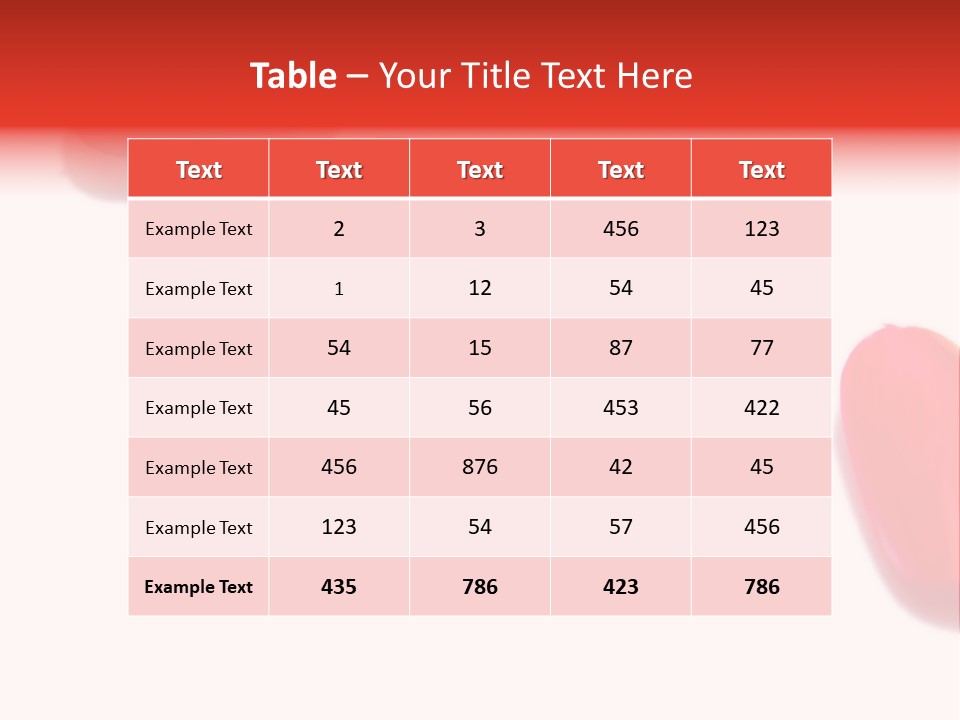 Three Different Shades Of Nail Polish On A White Background PowerPoint Template