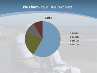 A Man In A Wheel Chair With A Woman Sitting Next To Him PowerPoint Template