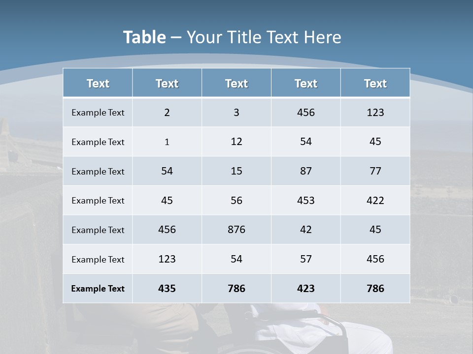 A Man In A Wheel Chair With A Woman Sitting Next To Him PowerPoint Template