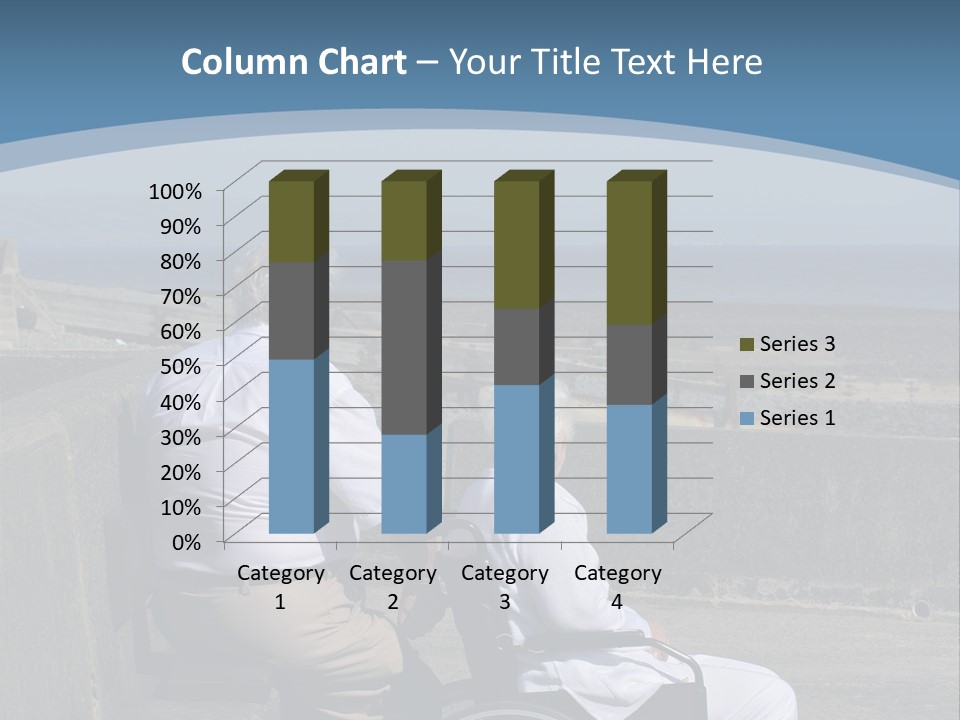 A Man In A Wheel Chair With A Woman Sitting Next To Him PowerPoint Template