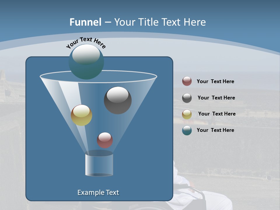 A Man In A Wheel Chair With A Woman Sitting Next To Him PowerPoint Template
