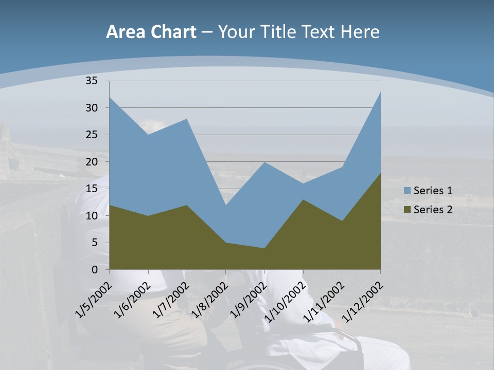 A Man In A Wheel Chair With A Woman Sitting Next To Him PowerPoint Template