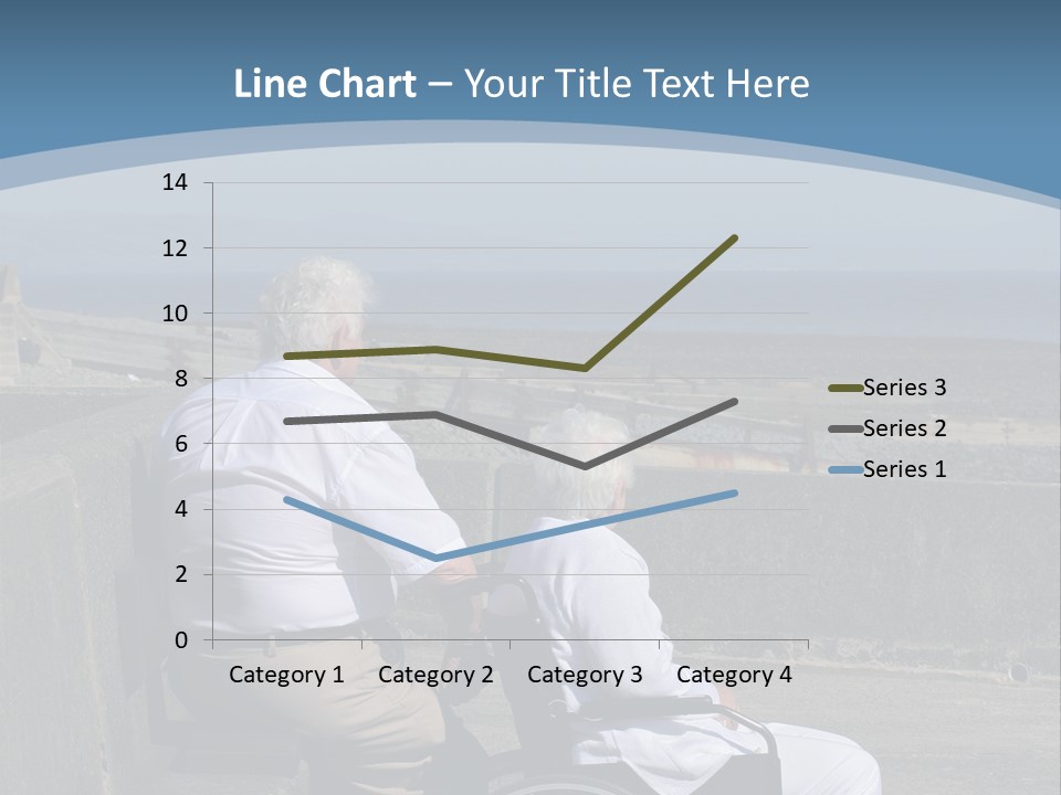 A Man In A Wheel Chair With A Woman Sitting Next To Him PowerPoint Template