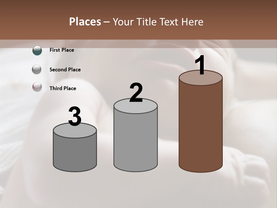 A Newborn Baby In The Hospital Just Minutes After It Was Born Being Held By Its Mother. Very Shallow Dof PowerPoint Template