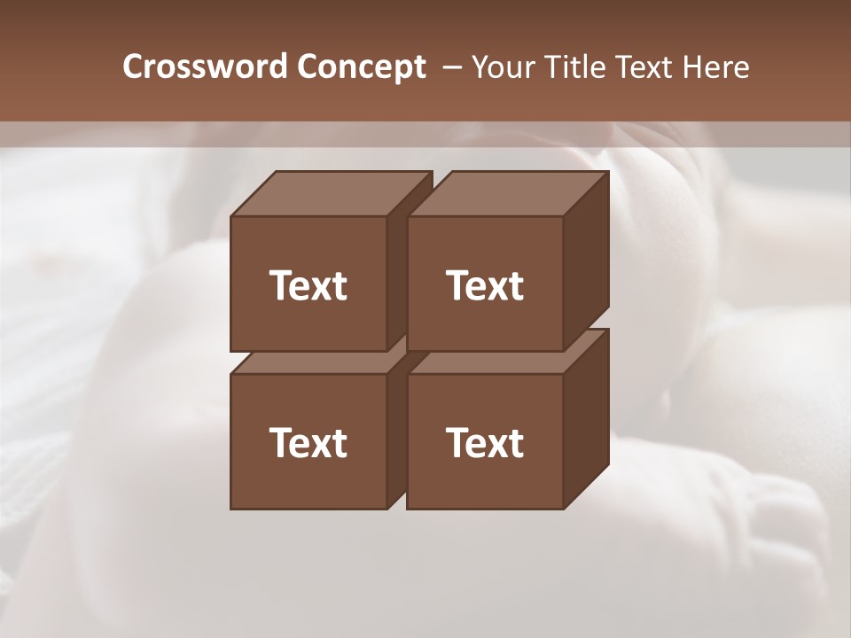 A Newborn Baby In The Hospital Just Minutes After It Was Born Being Held By Its Mother. Very Shallow Dof PowerPoint Template