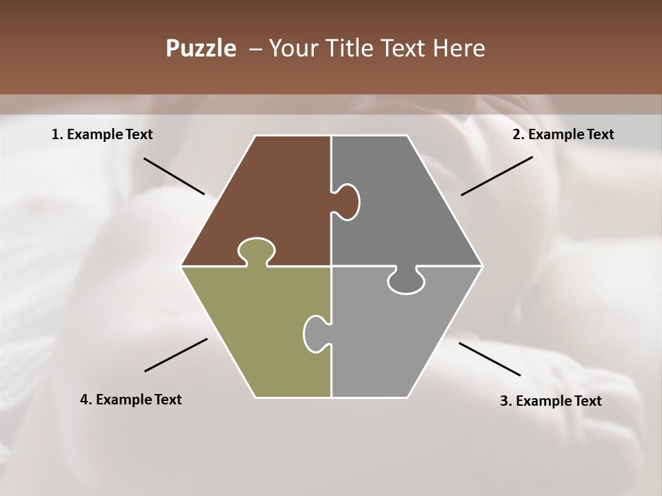 A Newborn Baby In The Hospital Just Minutes After It Was Born Being Held By Its Mother. Very Shallow Dof PowerPoint Template