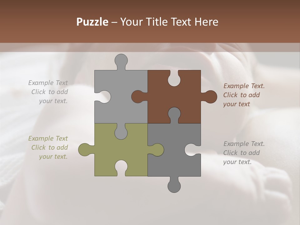 A Newborn Baby In The Hospital Just Minutes After It Was Born Being Held By Its Mother. Very Shallow Dof PowerPoint Template