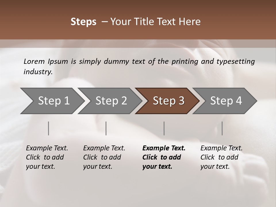 A Newborn Baby In The Hospital Just Minutes After It Was Born Being Held By Its Mother. Very Shallow Dof PowerPoint Template