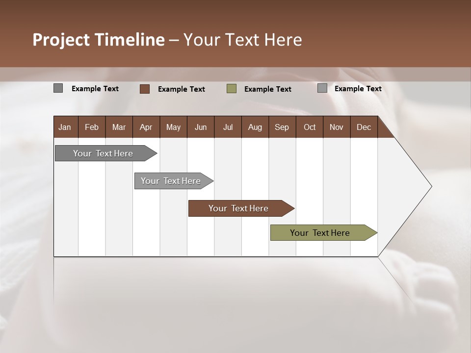 A Newborn Baby In The Hospital Just Minutes After It Was Born Being Held By Its Mother. Very Shallow Dof PowerPoint Template
