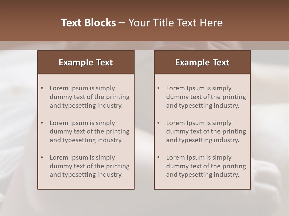A Newborn Baby In The Hospital Just Minutes After It Was Born Being Held By Its Mother. Very Shallow Dof PowerPoint Template