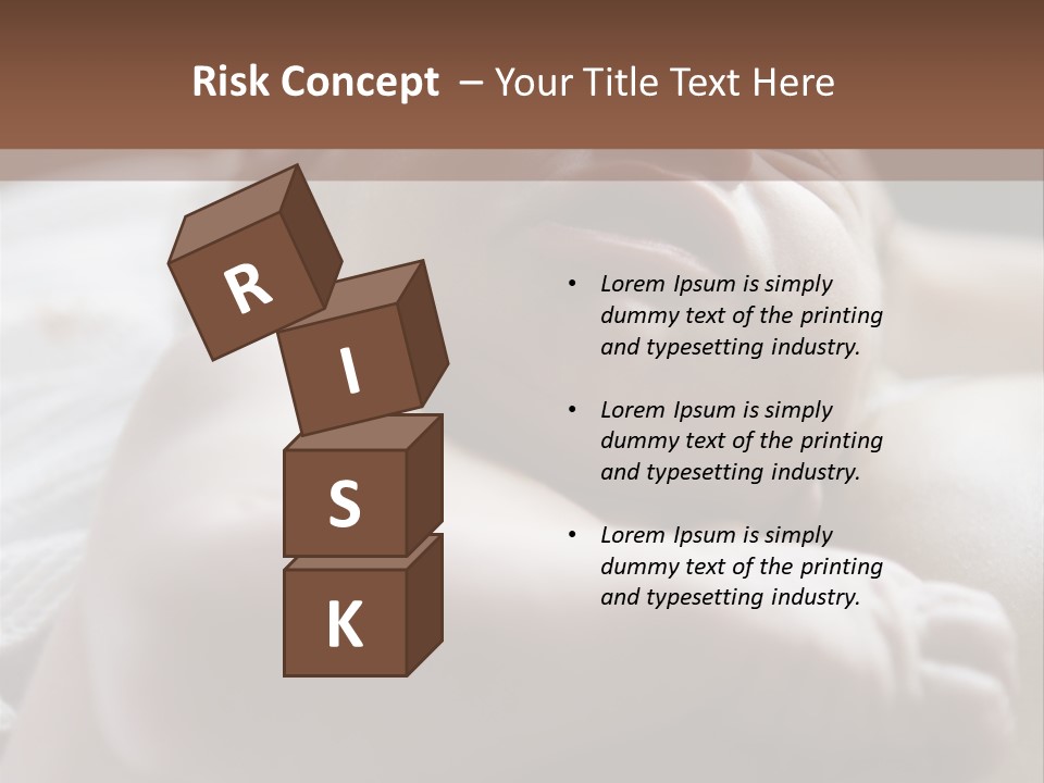 A Newborn Baby In The Hospital Just Minutes After It Was Born Being Held By Its Mother. Very Shallow Dof PowerPoint Template