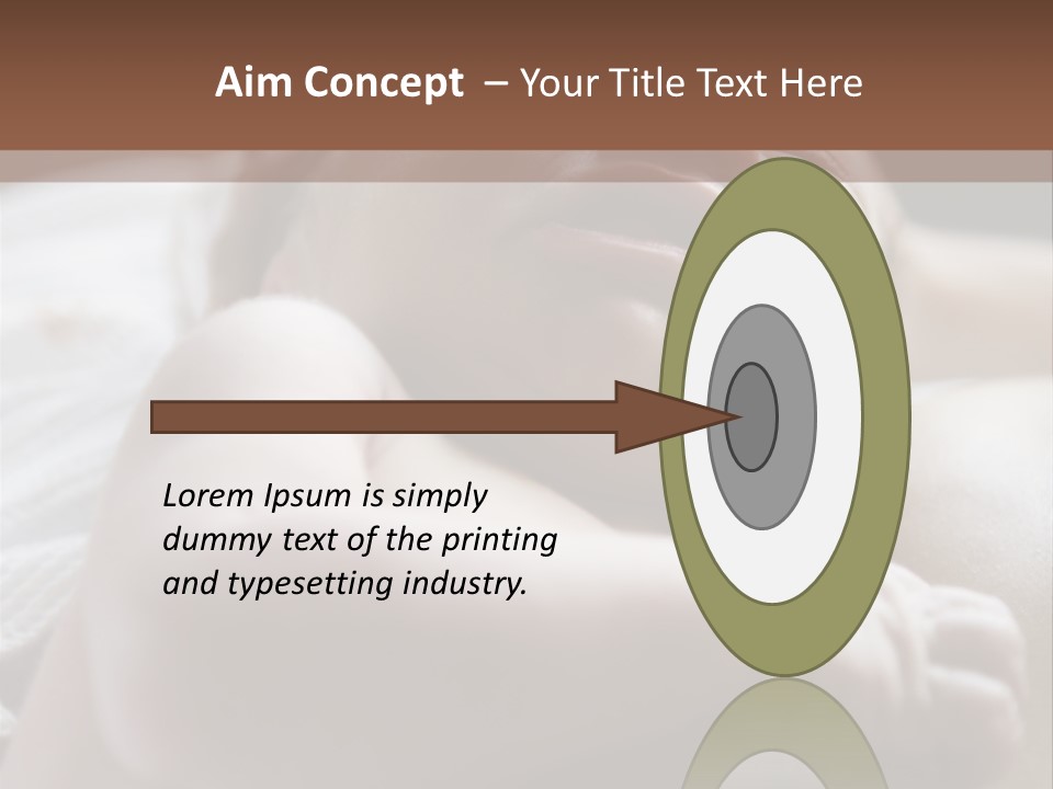 A Newborn Baby In The Hospital Just Minutes After It Was Born Being Held By Its Mother. Very Shallow Dof PowerPoint Template