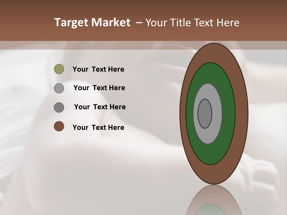 A Newborn Baby In The Hospital Just Minutes After It Was Born Being Held By Its Mother. Very Shallow Dof PowerPoint Template