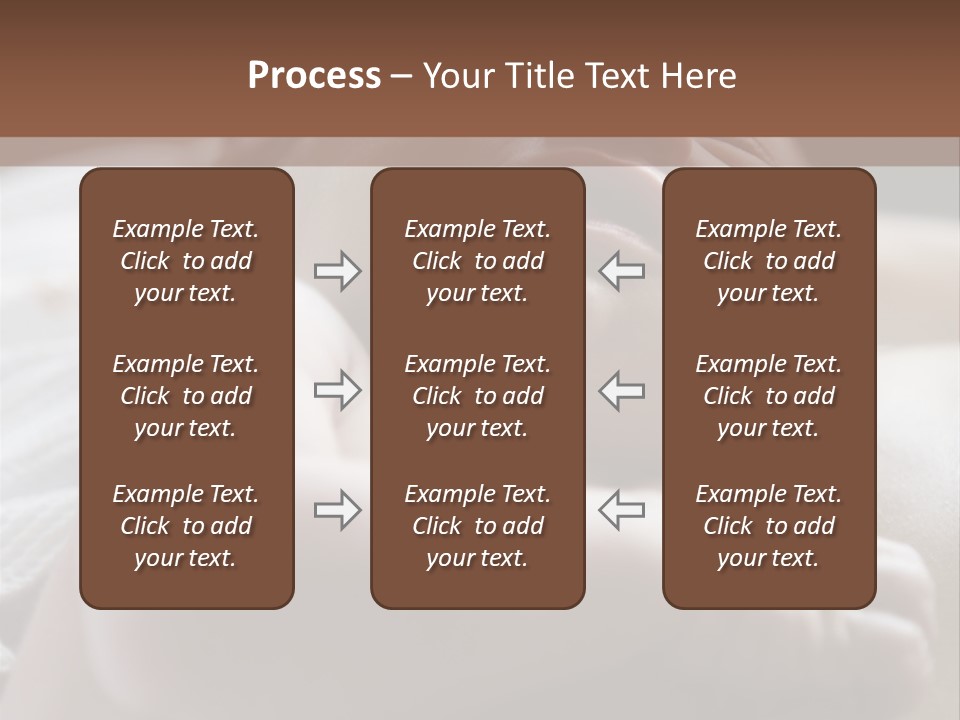 A Newborn Baby In The Hospital Just Minutes After It Was Born Being Held By Its Mother. Very Shallow Dof PowerPoint Template