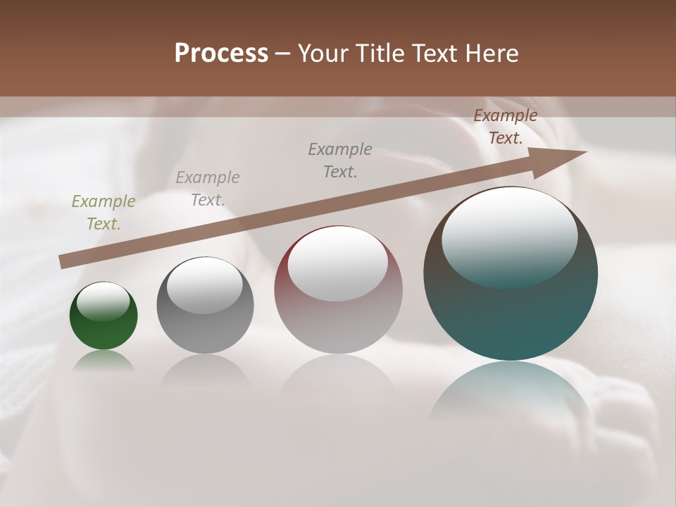 A Newborn Baby In The Hospital Just Minutes After It Was Born Being Held By Its Mother. Very Shallow Dof PowerPoint Template