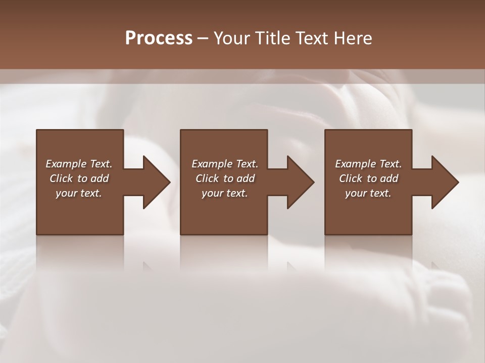 A Newborn Baby In The Hospital Just Minutes After It Was Born Being Held By Its Mother. Very Shallow Dof PowerPoint Template