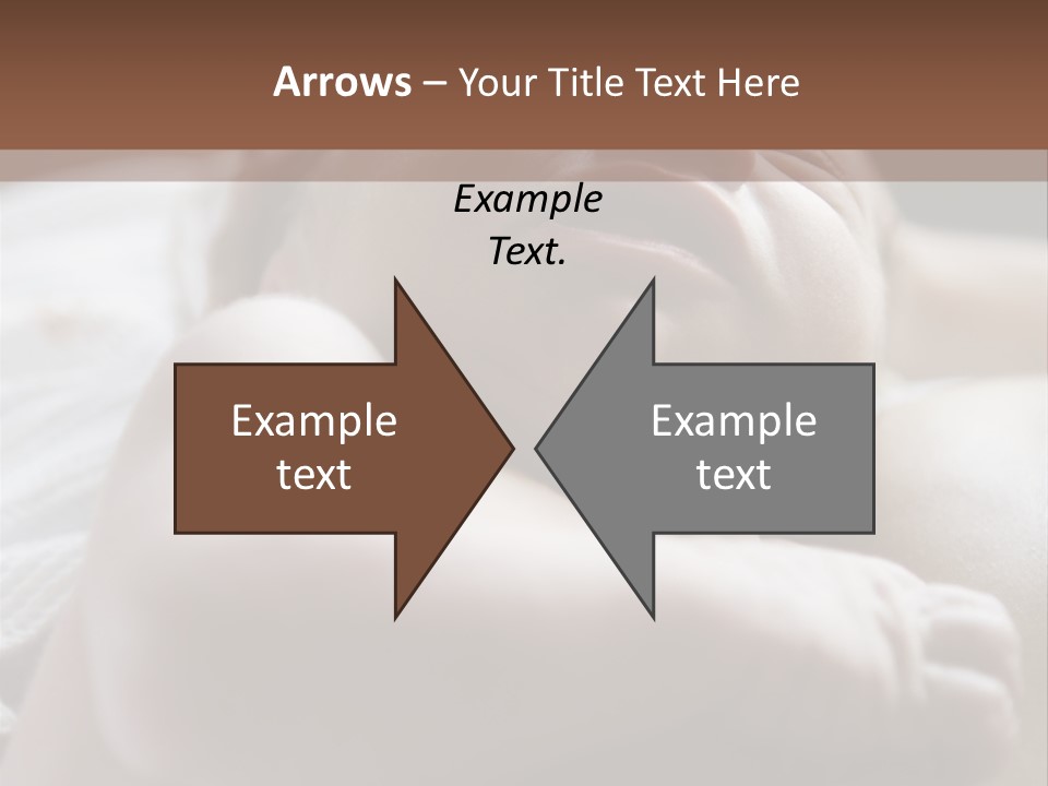 A Newborn Baby In The Hospital Just Minutes After It Was Born Being Held By Its Mother. Very Shallow Dof PowerPoint Template