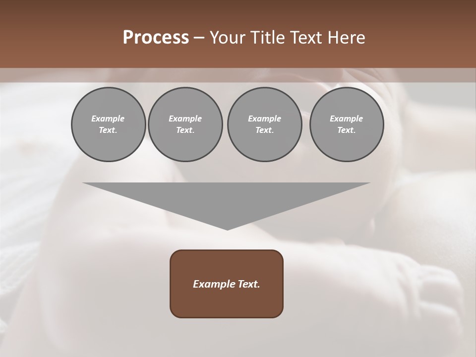 A Newborn Baby In The Hospital Just Minutes After It Was Born Being Held By Its Mother. Very Shallow Dof PowerPoint Template