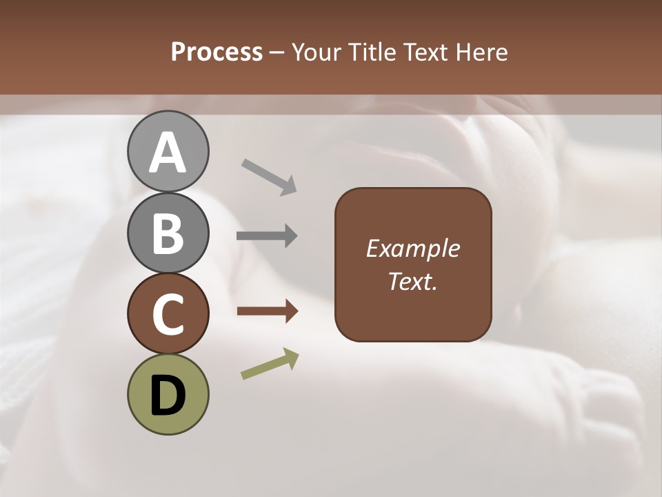 A Newborn Baby In The Hospital Just Minutes After It Was Born Being Held By Its Mother. Very Shallow Dof PowerPoint Template