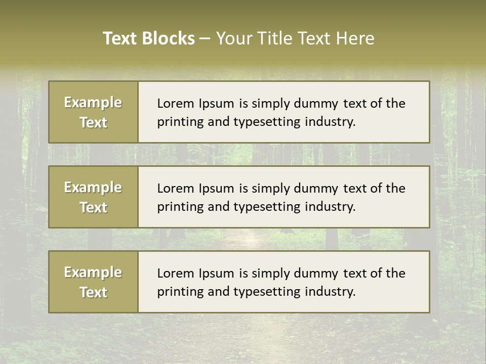 Forest PowerPoint Template
