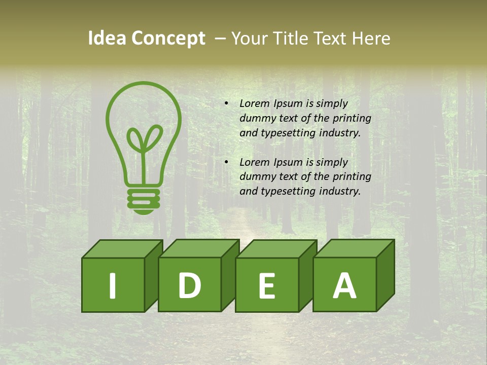 Forest PowerPoint Template