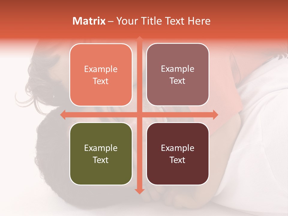 Grandmother And Granddaughter Reading A Book PowerPoint Template